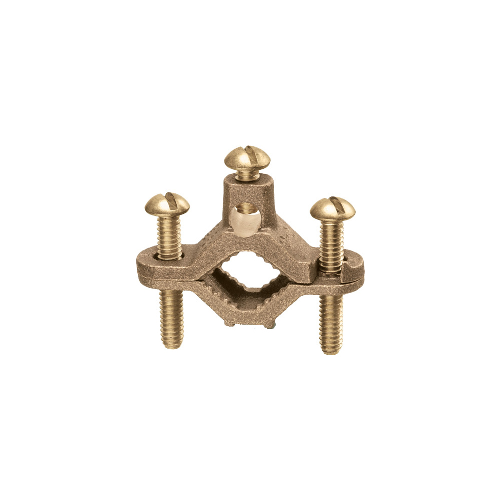 Brass Grounding Clamp Arlington #AJ720S