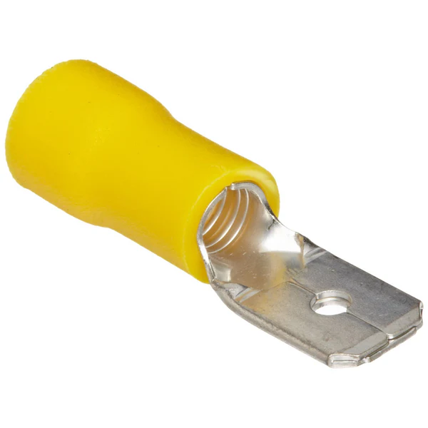 Crimp Terminal, Vinyl Insulated, Male Tab 0.250