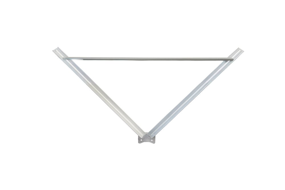 V-Brace Assembly, End Boom Out, Aluminum