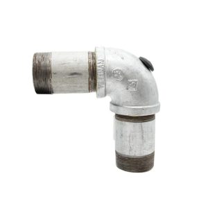 Elbow Galvanized 2" 90° with Drain