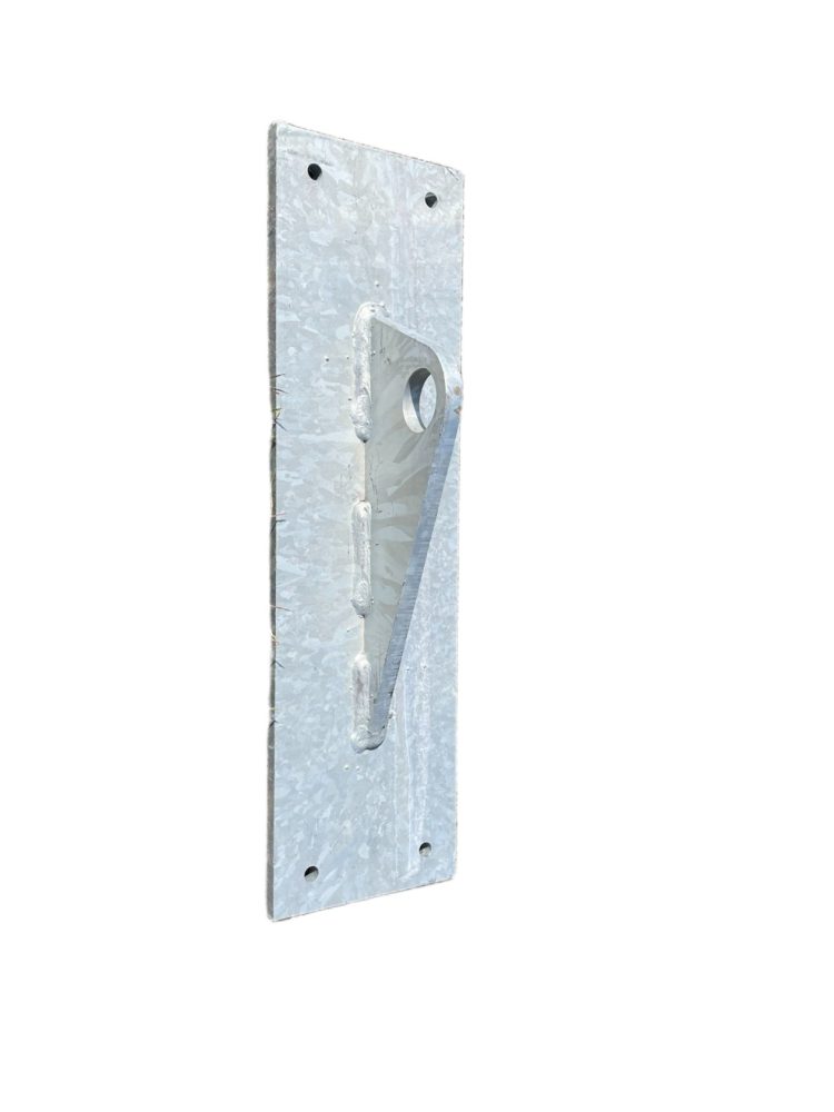 Pivot Tie Down Bolt-On Plate, Galvanized