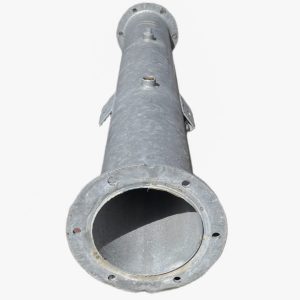 Galvanized Water Pipe, EI/EII/E65 4' x 6-5/8"