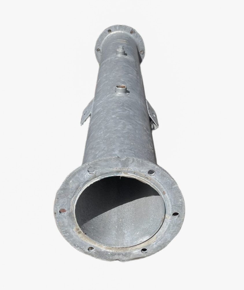 Galvanized Water Pipe, EI/EII/E65 4' x 6-5/8"