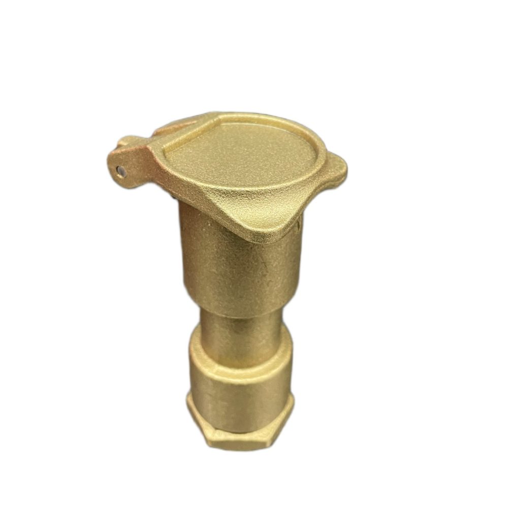 Quick Coupling Valve, 1" FNPT, Brass, Zoro