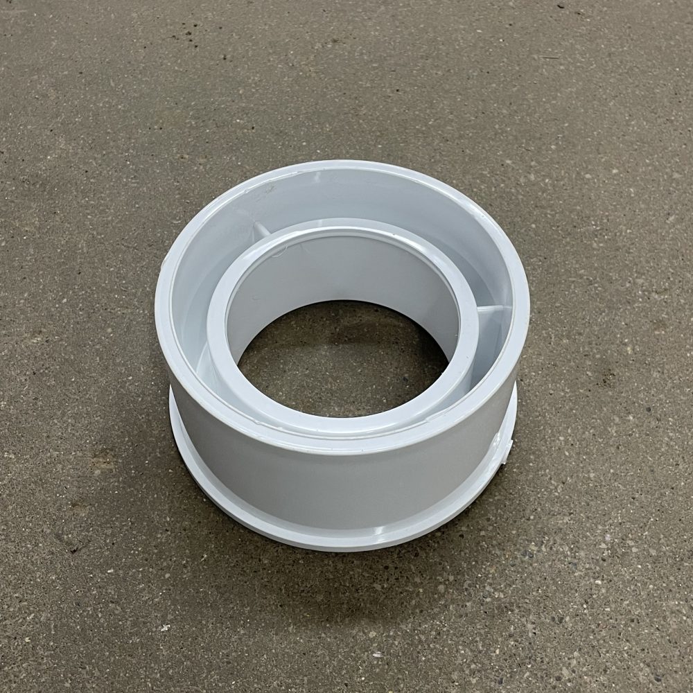 PVC Bushing Reducer 6" x 4" sch.40 - Image 2
