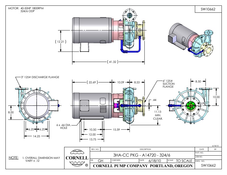Cornell Pump 3HA w/ Packing - Image 3