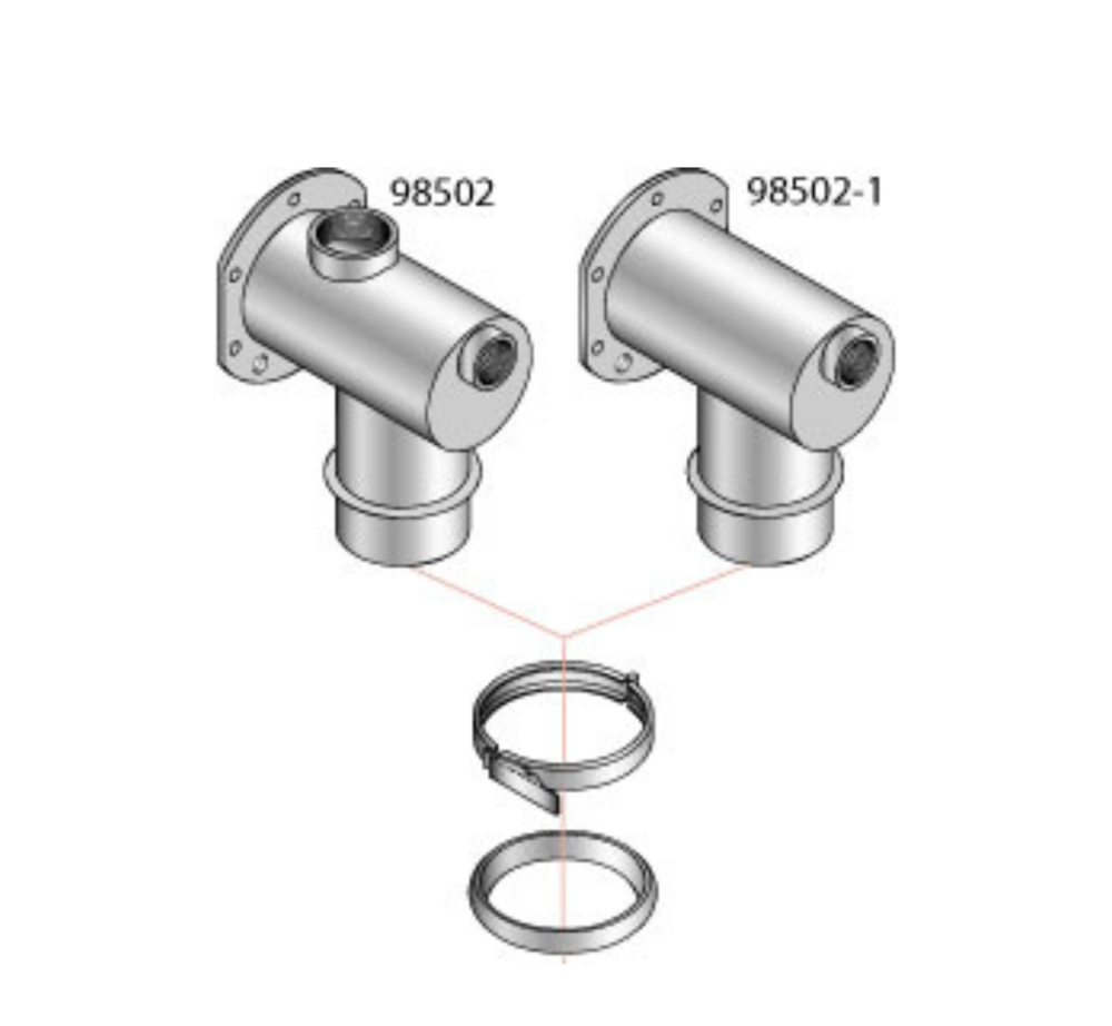 Lindsay Type Sand Trap with 2" Coupler on End