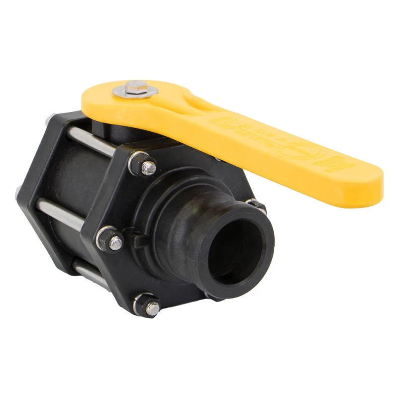 Ball Valve Poly 2" FPT Banjo Full Port Bolted