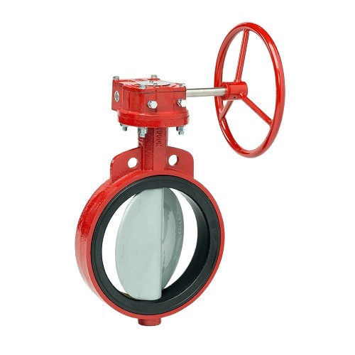 Bray Valve Wafer Style with Gear