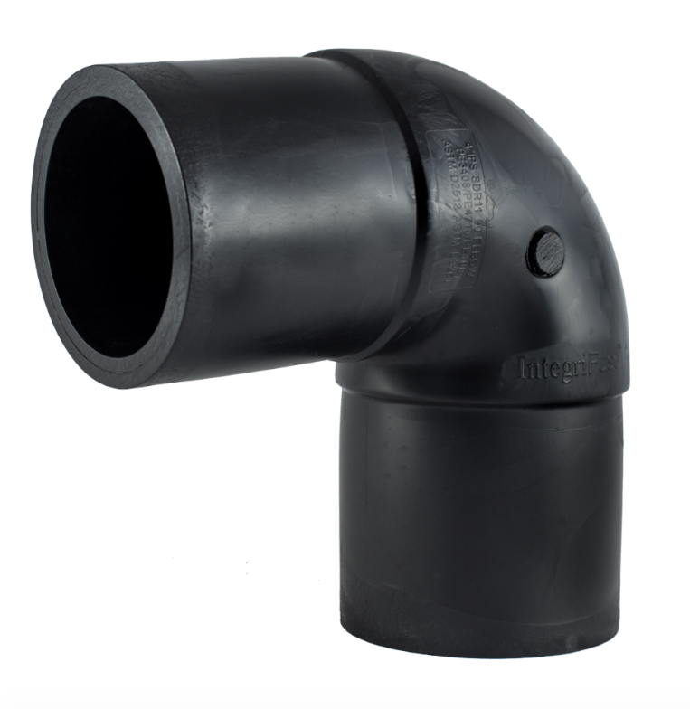 HDPE 90 Degree Elbow Fitting
