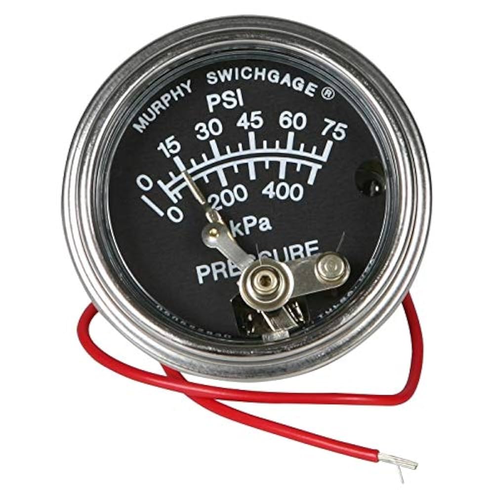 Murphy Oil Pressure Gauge