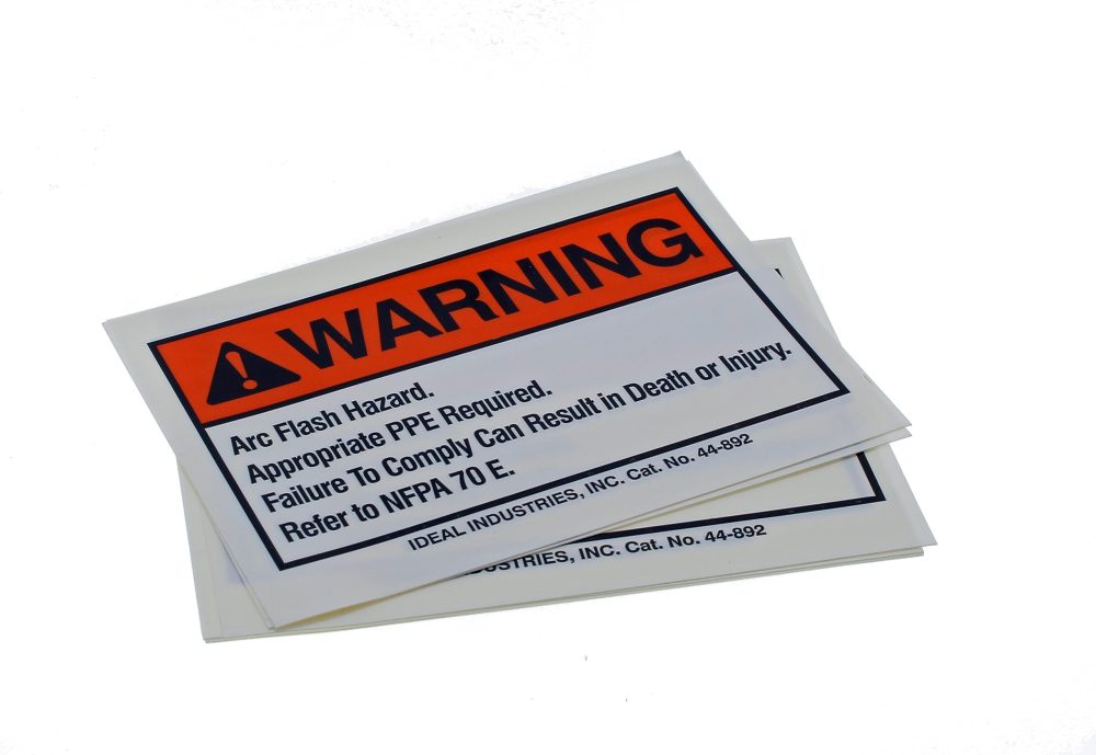 Arc Flash Warning Label #44-892