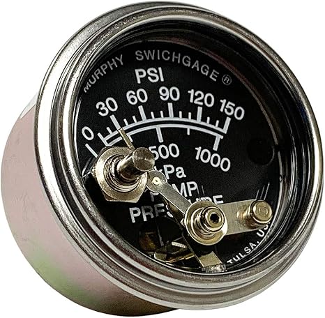 Murphy 2" Water Pressure Swichgage w/Lockout